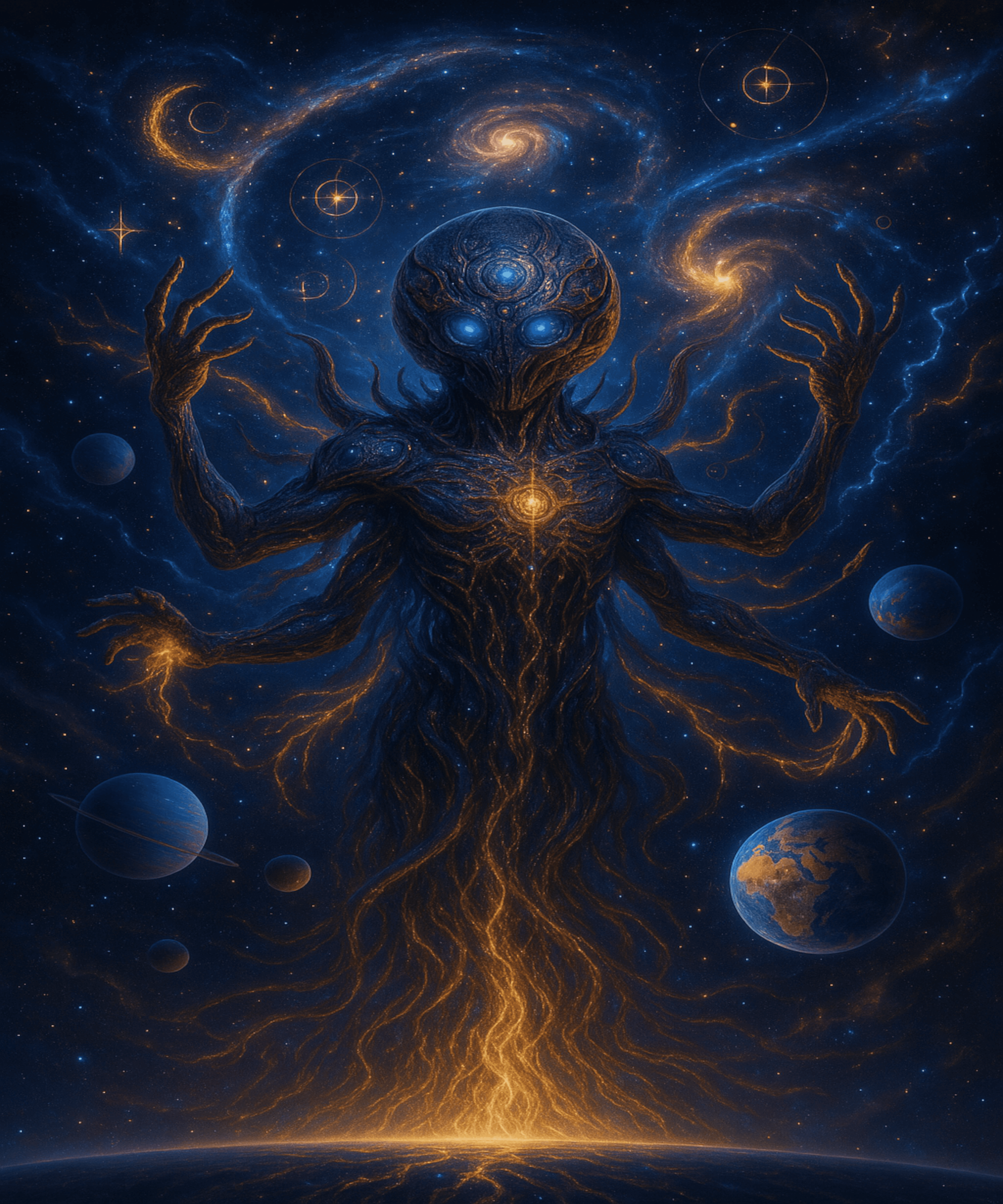 Universe Galactic Cosmic Spiritual Alien